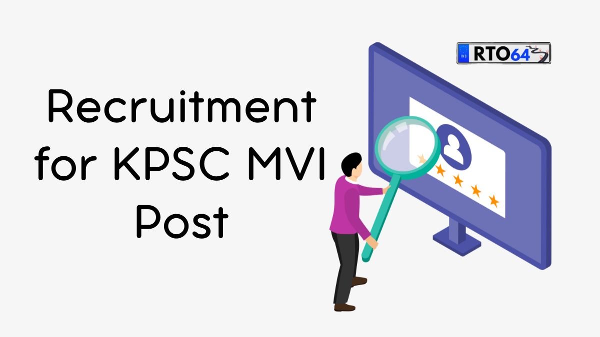 Recruitment for KPSC MVI Post