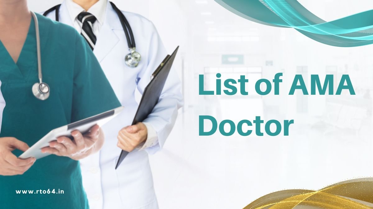 List of AMA Doctor 2024 PDF: Check Near Me - RTO64