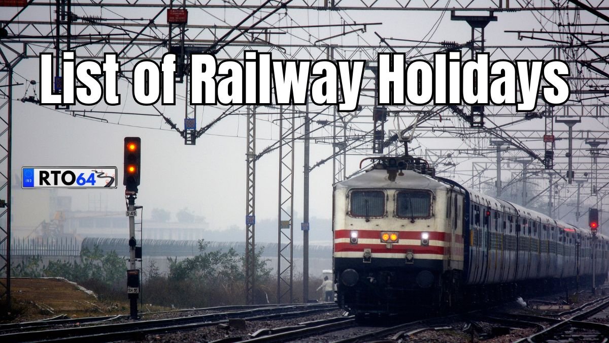 List of Railway Holidays