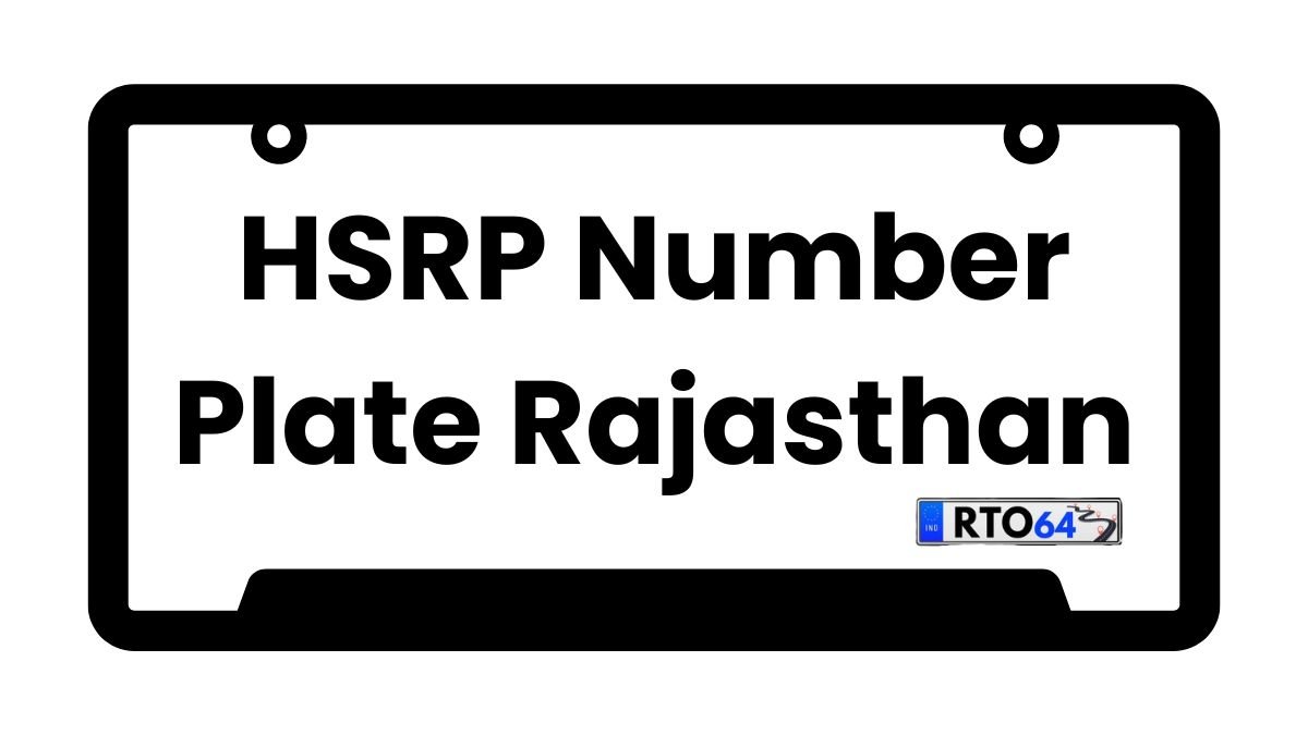 HSRP Number Plate Rajasthan