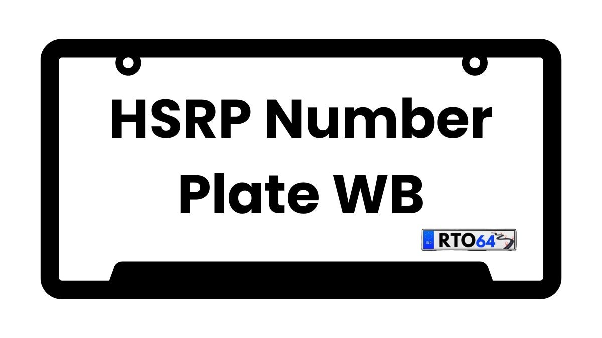 HSRP Number Plate West Bengal