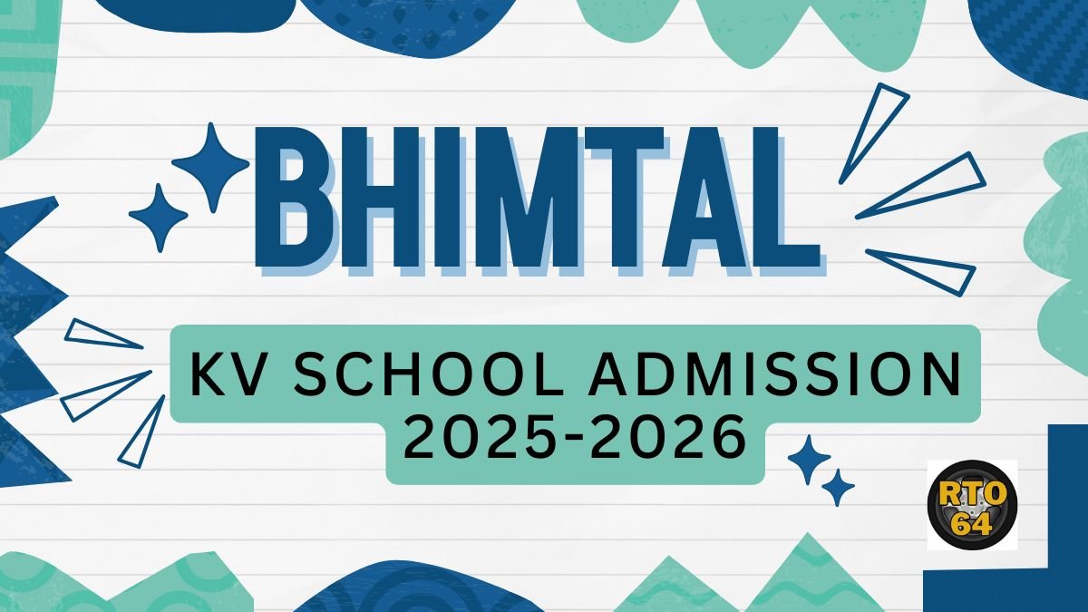 KV Bhimtal Admission 2025-26 PDF