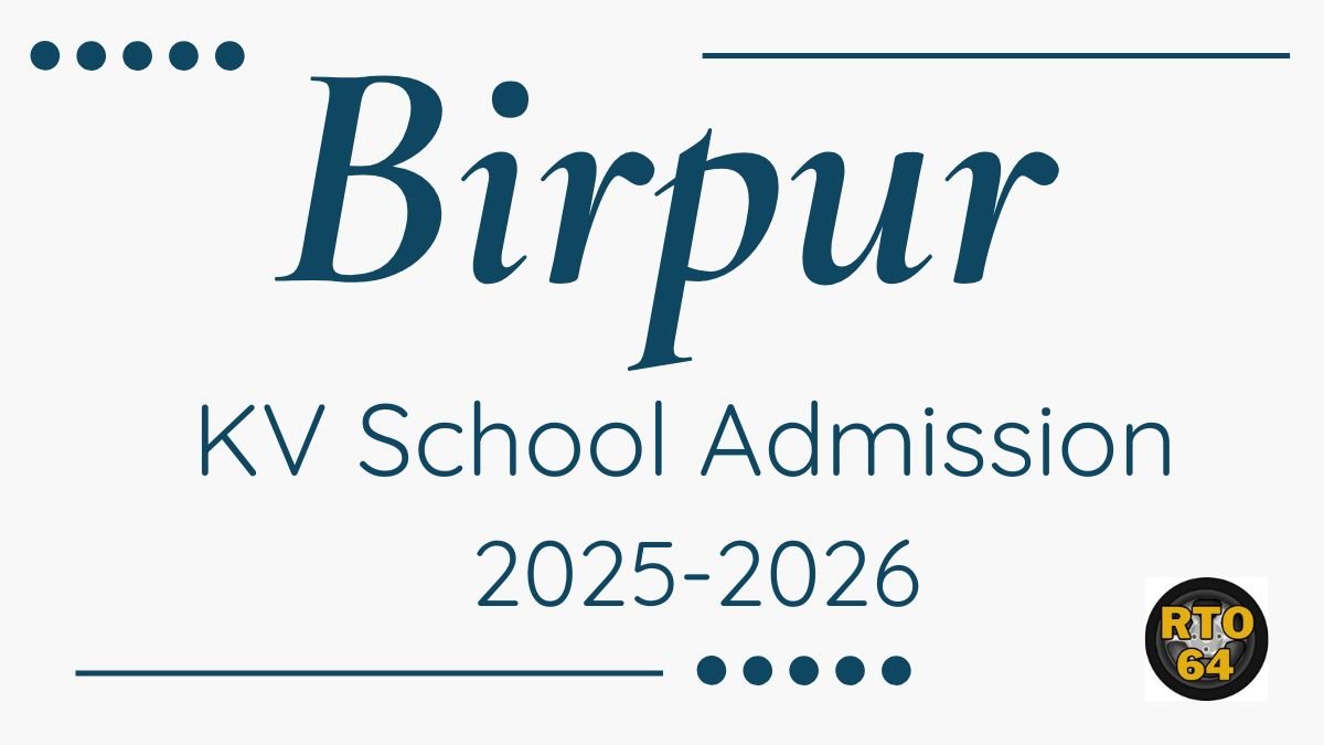 KV Birpur Admission 2025-26 PDF