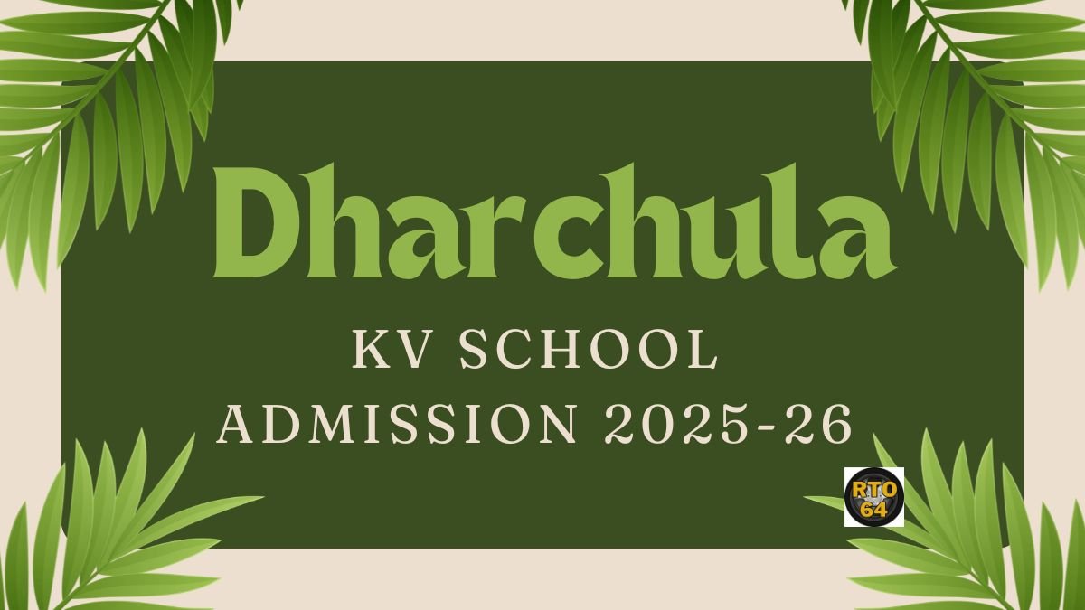 KV Dharchula Admission 2025-26 PDF