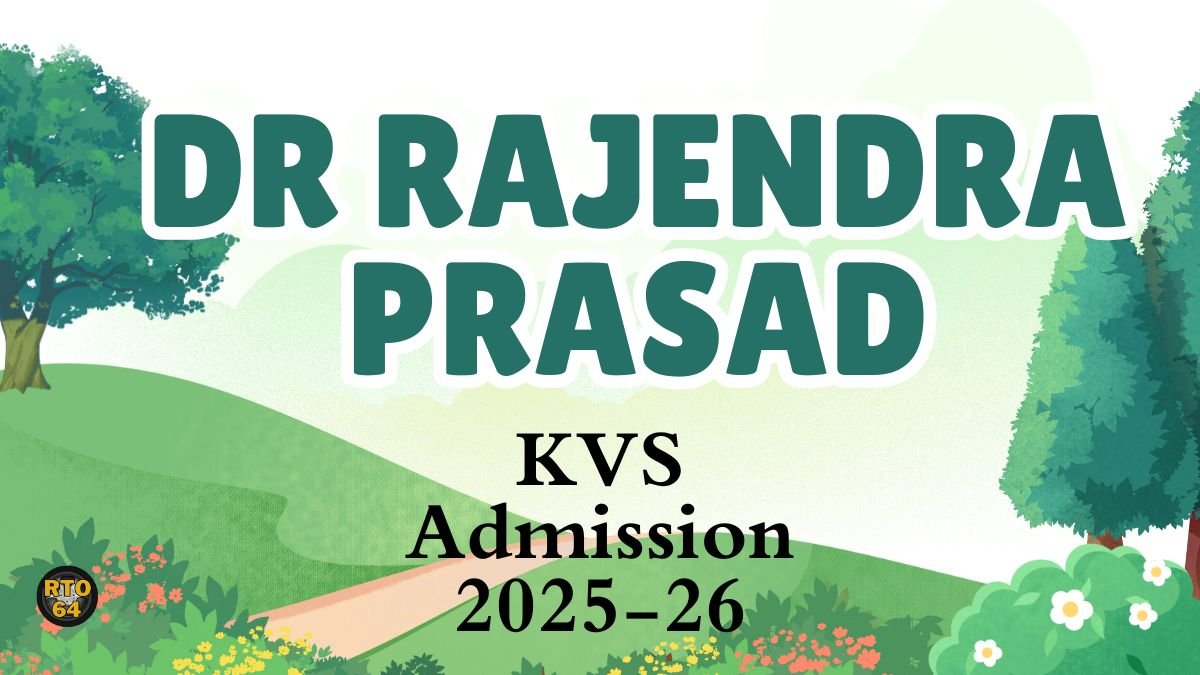 KV Dr Rajendra Prasad Admission 2025-26 PDF