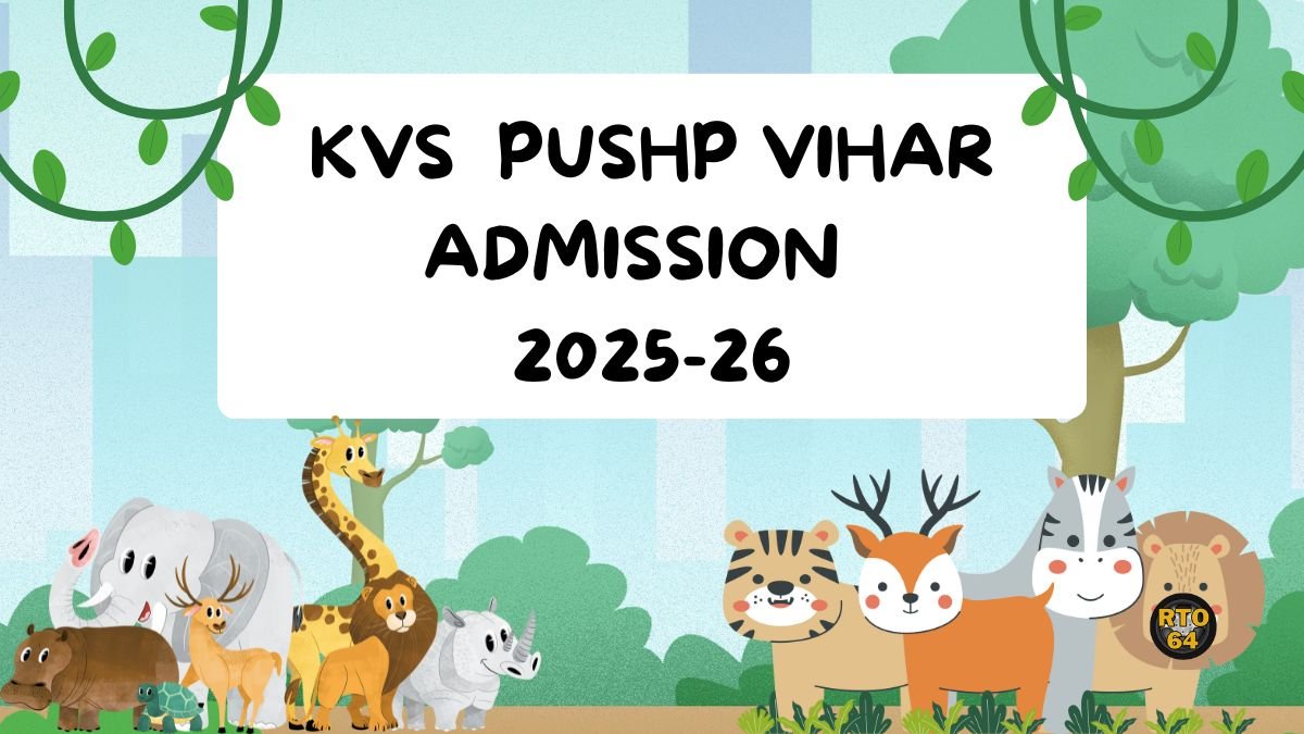 KV Pushp Vihar Admission 2025-26 PDF
