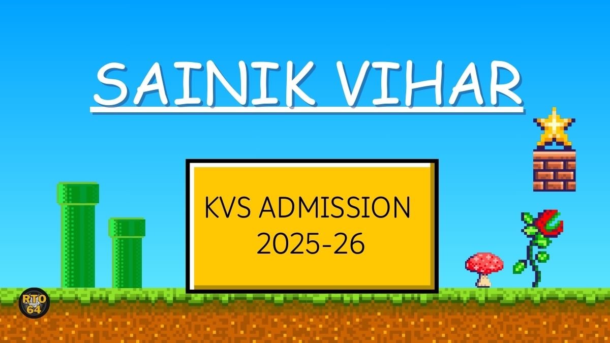 KV Sainik Vihar Admission 2025-26 PDF