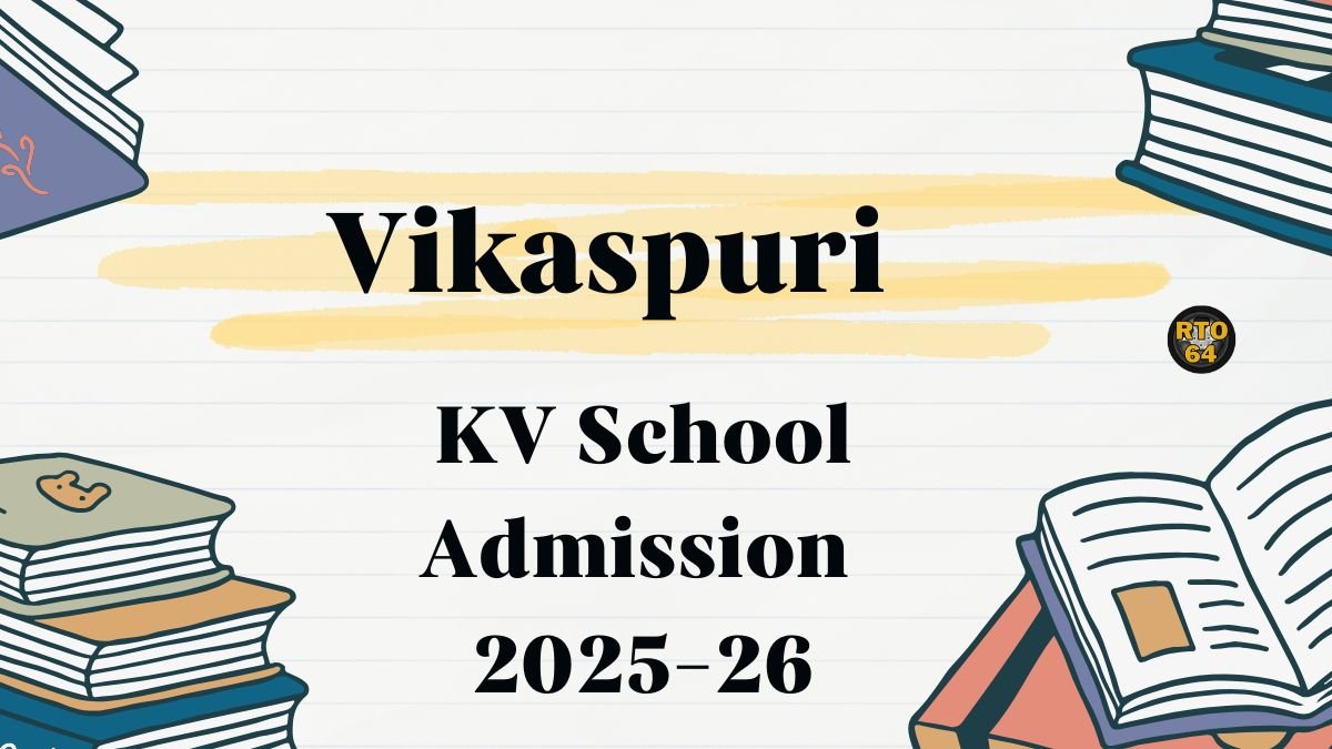 KV Vikaspuri Admission 2025-26 PDF