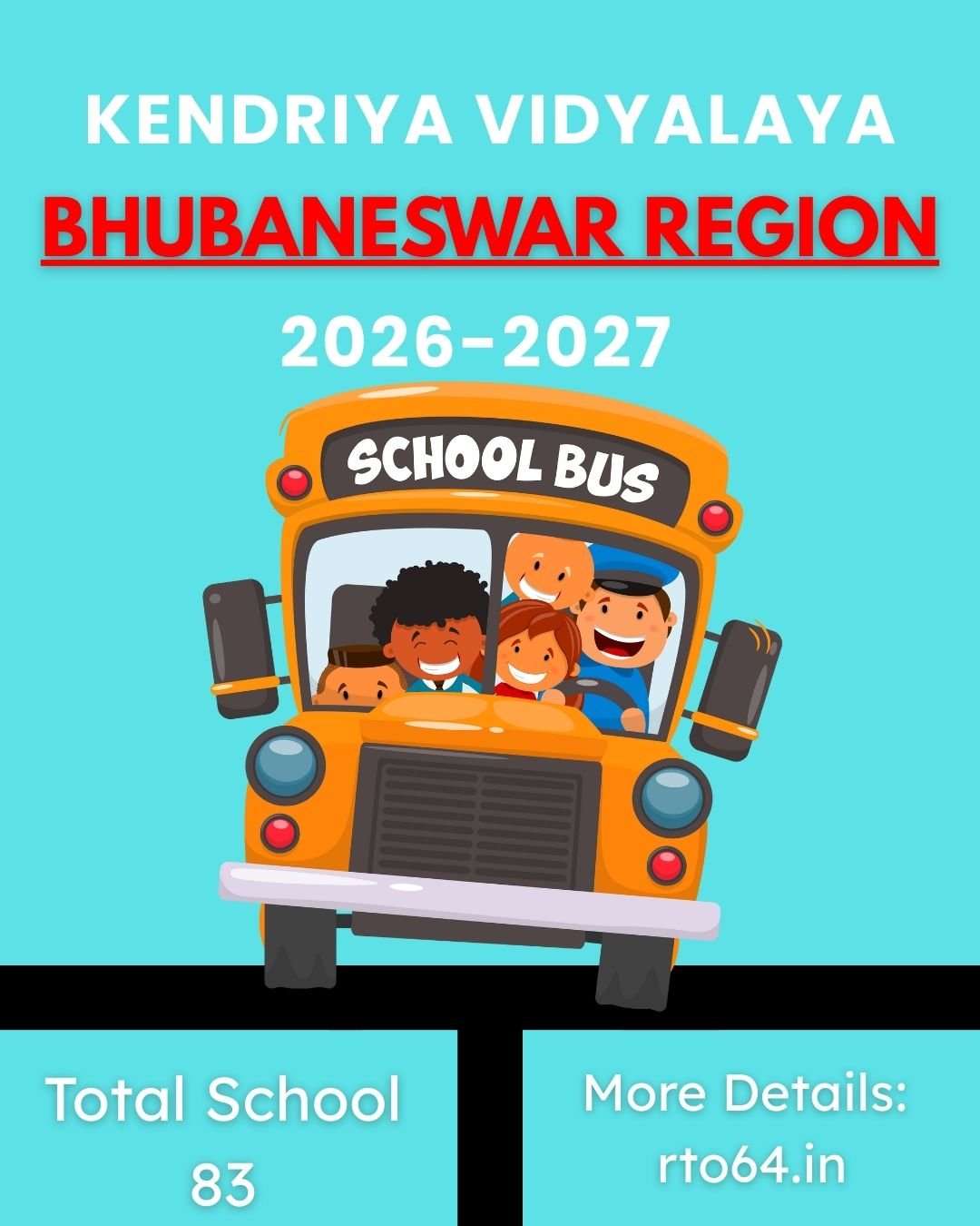 Bhubaneswar KVS Class 1 Admission 2026-27