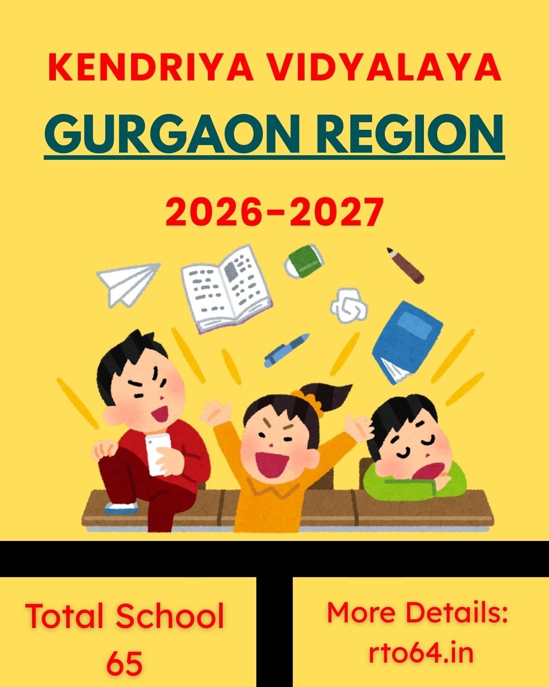 KVS Gurgaon Admission 2026-27