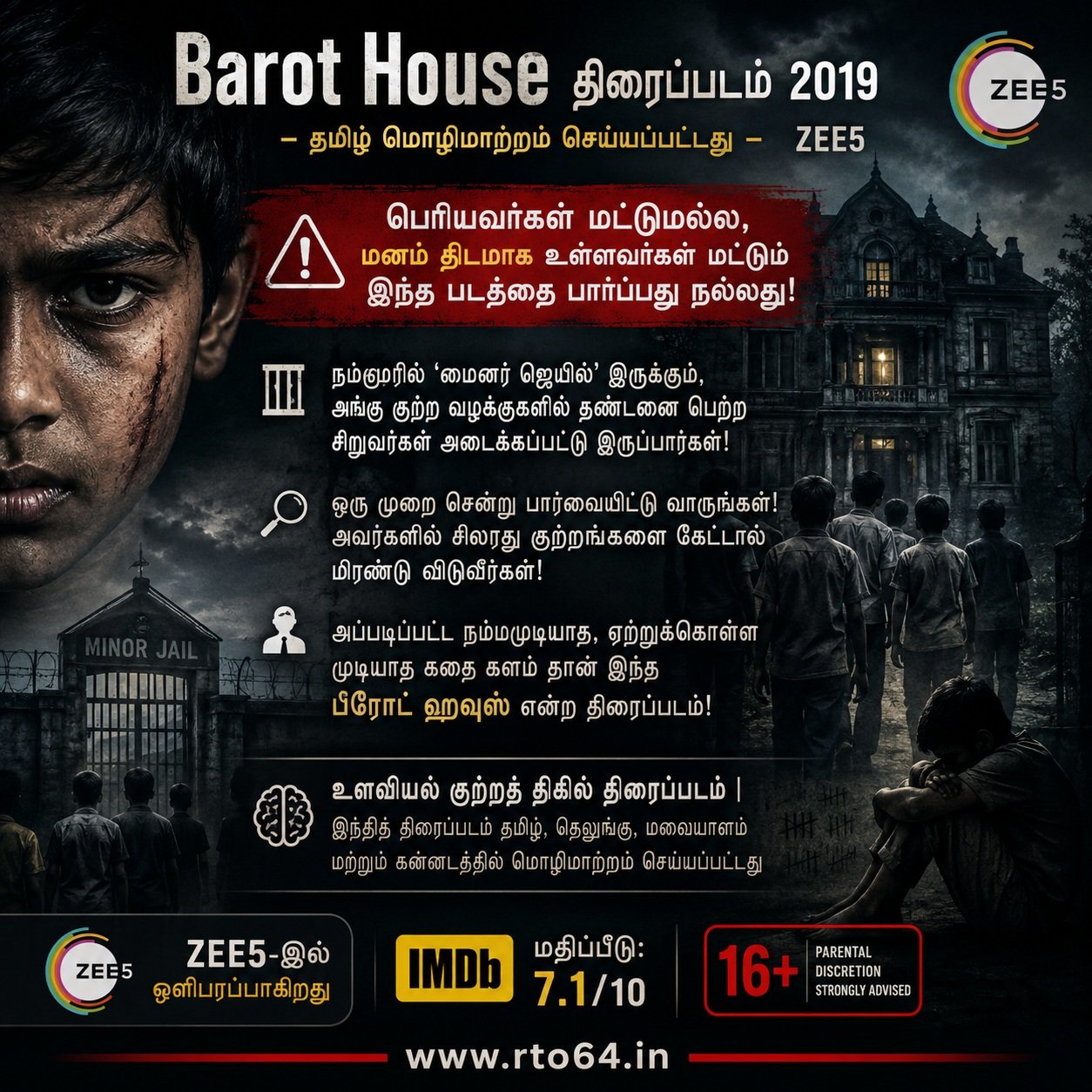 Barot House Movie 2019 - Tamil Dubbed - Zee5