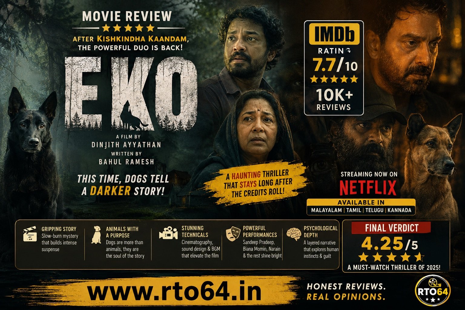 Eko Movie 2025 - Tamil Dubbed - Netflix