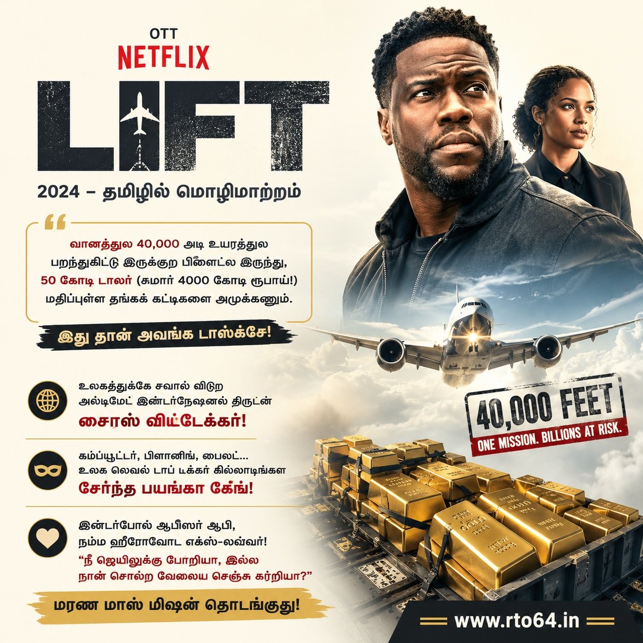 Lift Movie 2024 – Tamil Dubbed – OTT Netflix