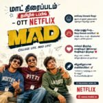 Mad Movie 2023 – Tamil Dubbed – OTT Netflix